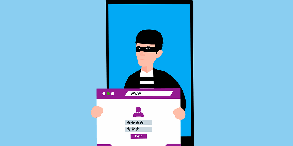 Free phishing scam website vector