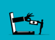 Free scam phishing fraud vector